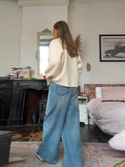 Zip-Up Solid Knit Cardigan