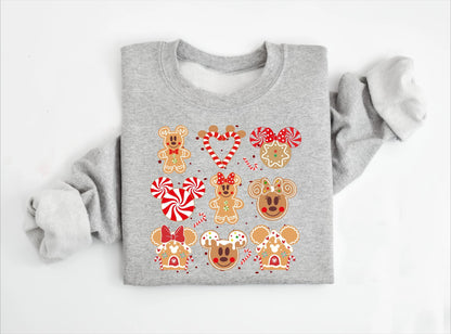 Disney Mickey Minnie Christmas Hoodie