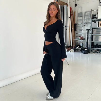 Fleece Lined Loungewear Set