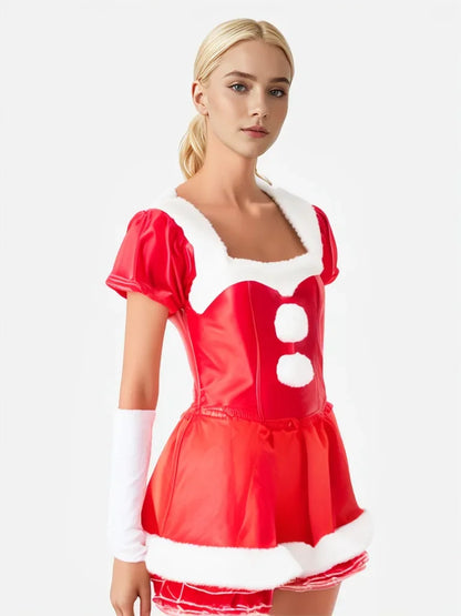 Mrs Claus Christmas Costume Dress
