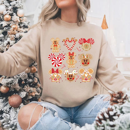 Disney Mickey Minnie Christmas Hoodie