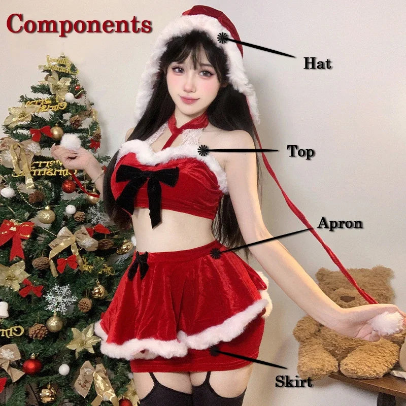 Sexy Santa Claus Cosplay Costume