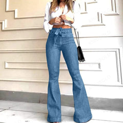 High Waist Flare Jeans