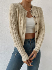 Long Sleeve Knit Cardigan