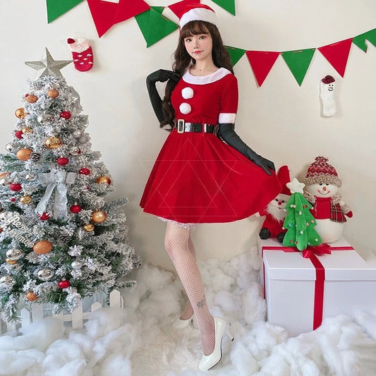 Sweet Santa Party Outfit