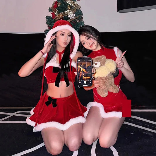 Sexy Santa Claus Cosplay Costume