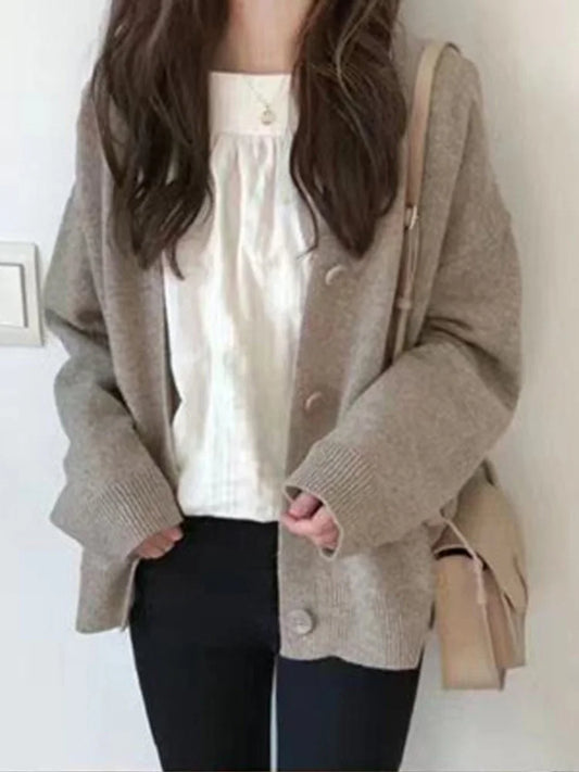 Long Sleeve Knit Cardigan