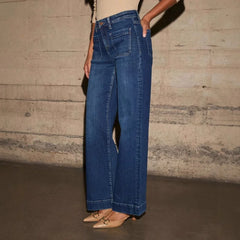 High Waist Wide Leg Jeans
