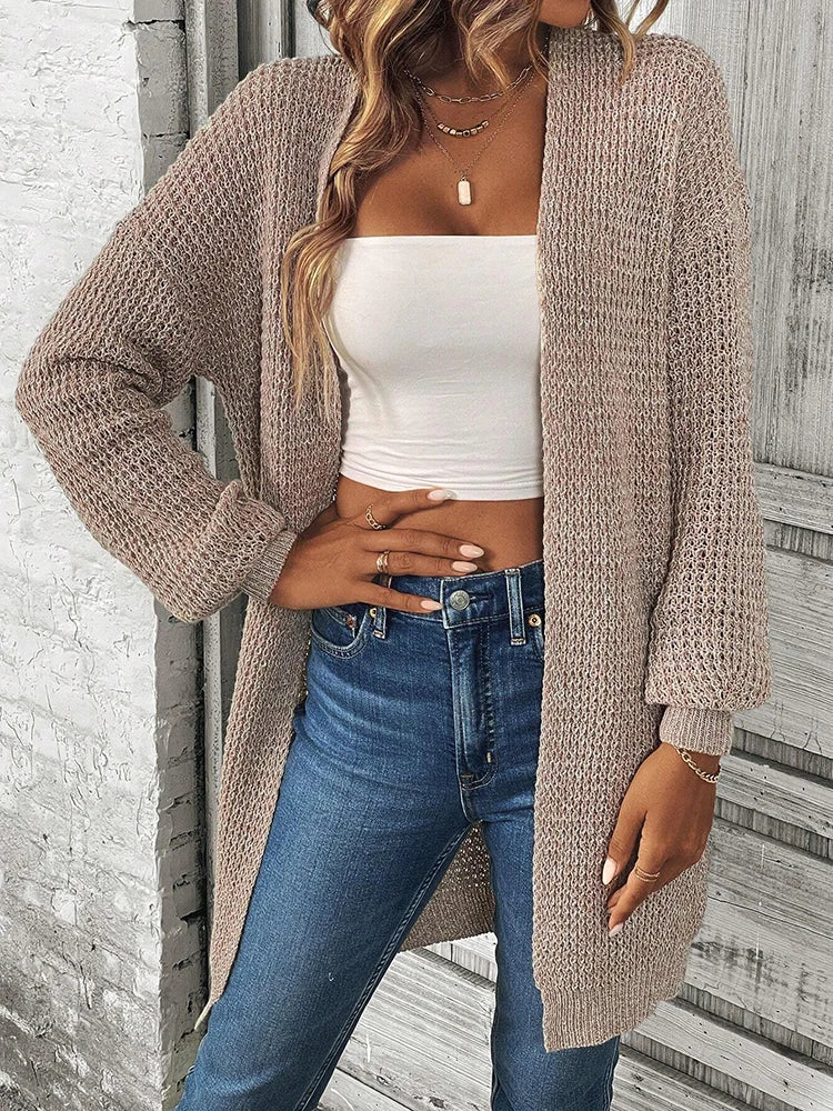 Long Sleeve Knit Cardigan