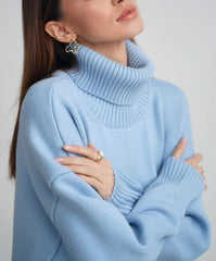 Oversized Turtleneck Sweater