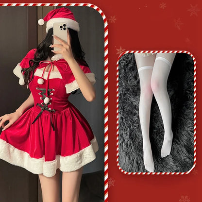Sexy Santa Shawl Dress