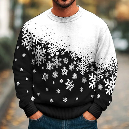Deer Knit Christmas Pullover