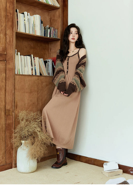 Short Knit Sweater Jacket