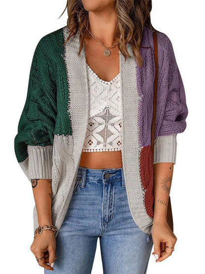 Long Sleeve Open Front Cardigan