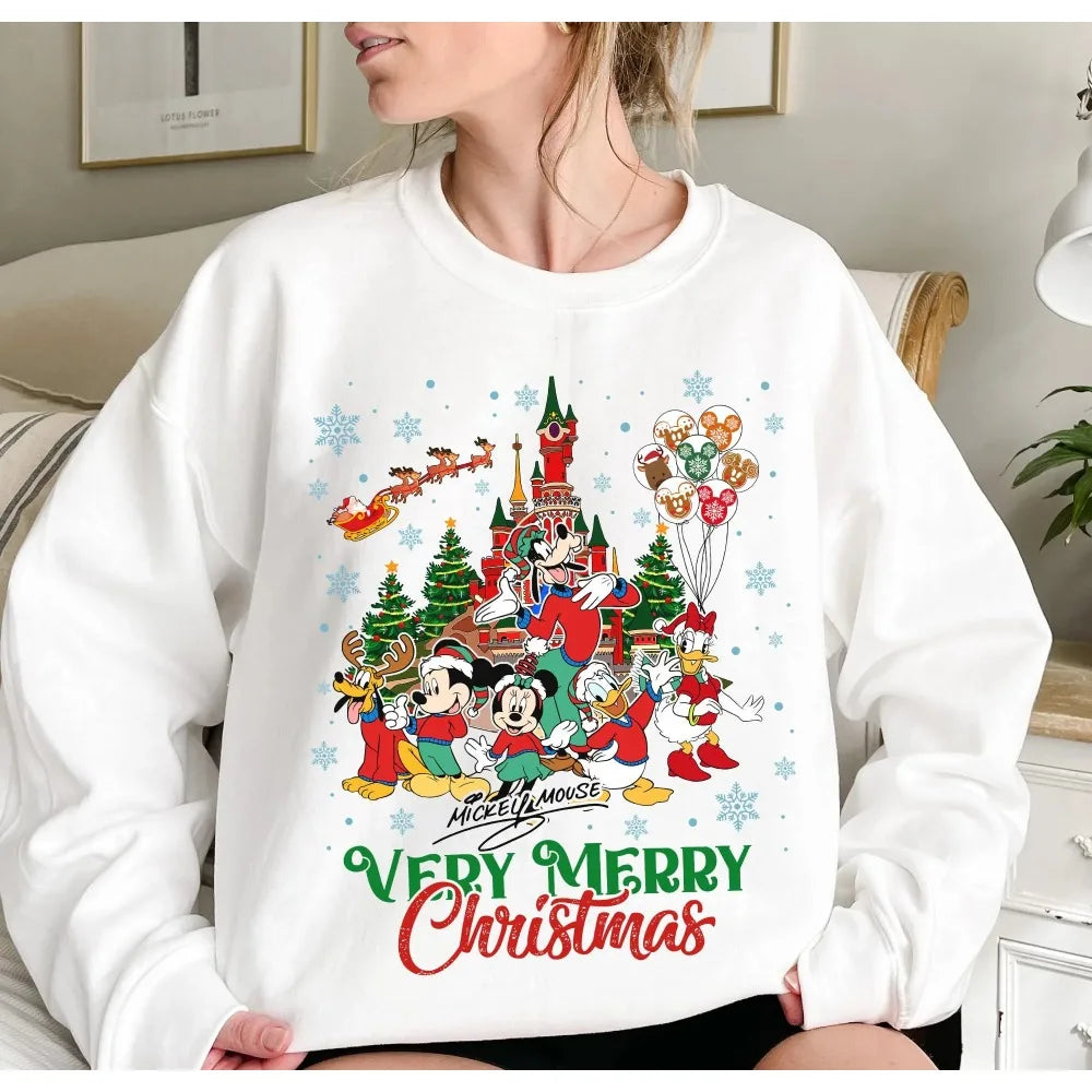 Disney Christmas Crewneck Sweatshirt