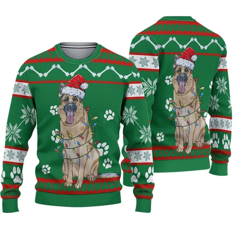 3D Santa Funny Christmas Sweater
