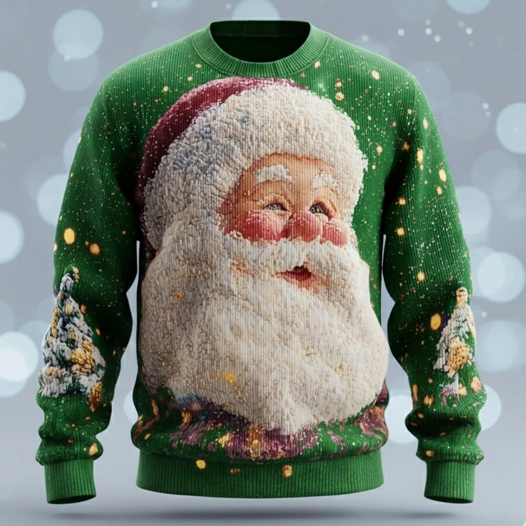 Deer Knit Christmas Pullover