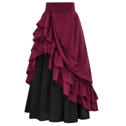 Retro Victorian A-Line Skirt
