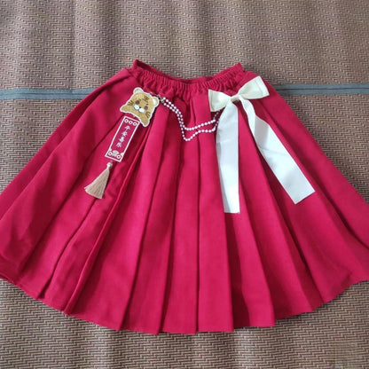 Sweet Christmas Lolita Three-Piece Set