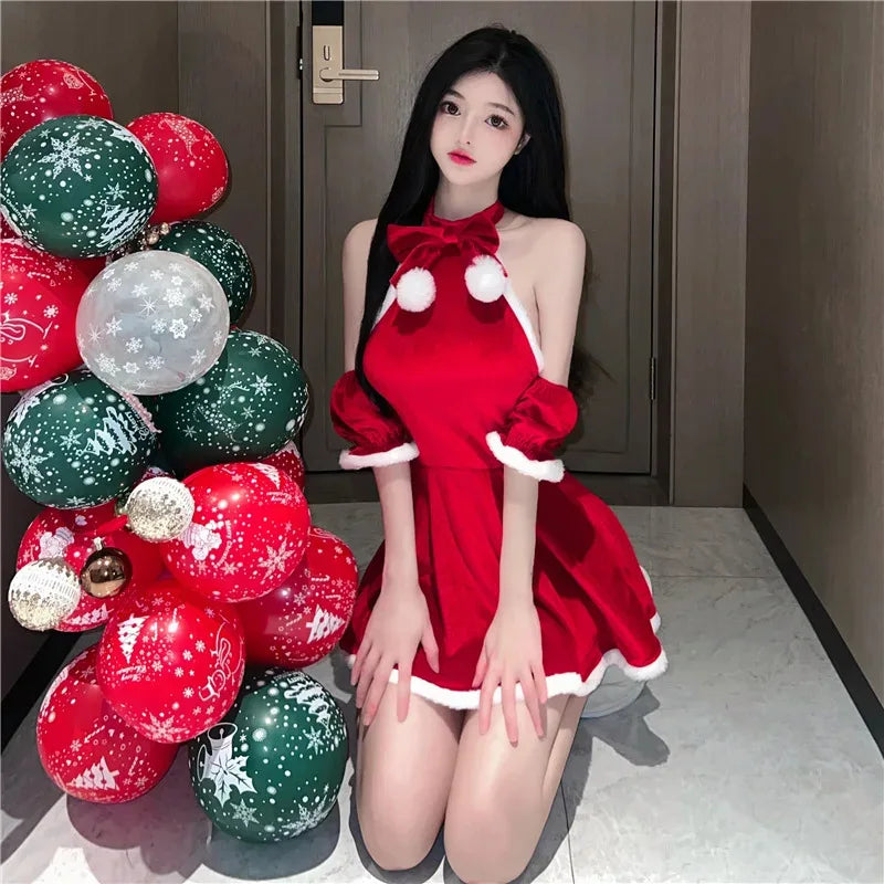 Sexy Christmas Lingerie Dress
