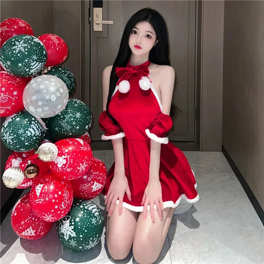 Sexy Christmas Lingerie Dress