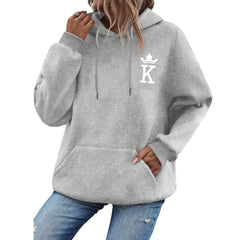 Solid Color Long Sleeve Hoodie