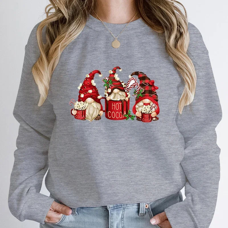 Fleece Christmas Pullover for Women