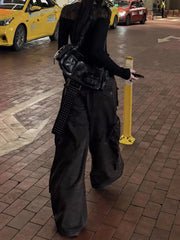 Baggy Multi-Pocket Cargo Jeans