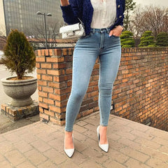 High Waist Skinny Jeans