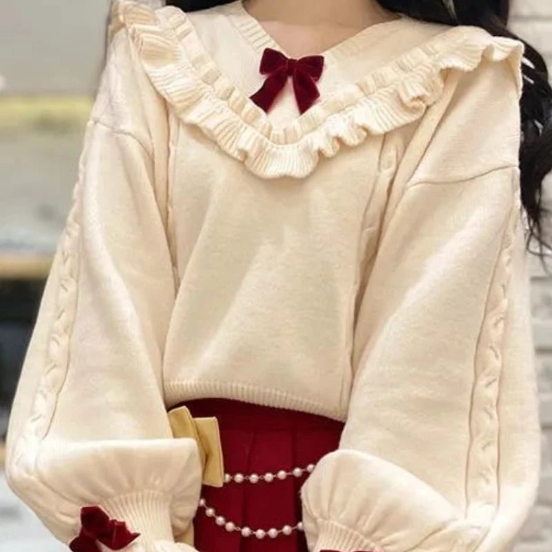 Sweet Christmas Lolita Three-Piece Set