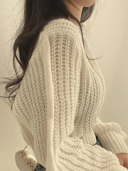 Loose Lantern Sleeve Sweater