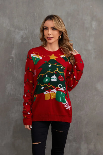 Christmas Oversized Knitted Sweater