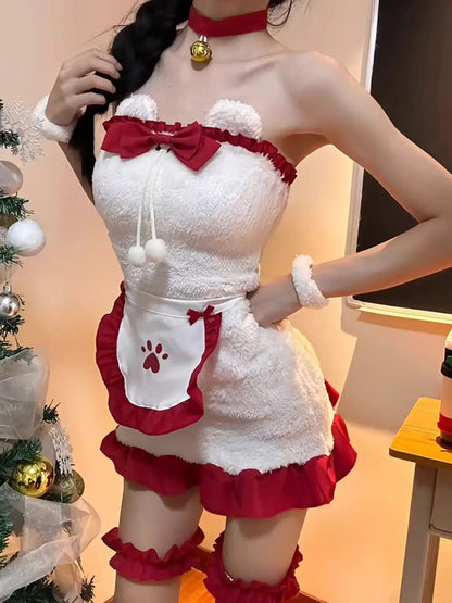 Lolita Maid Christmas Dress