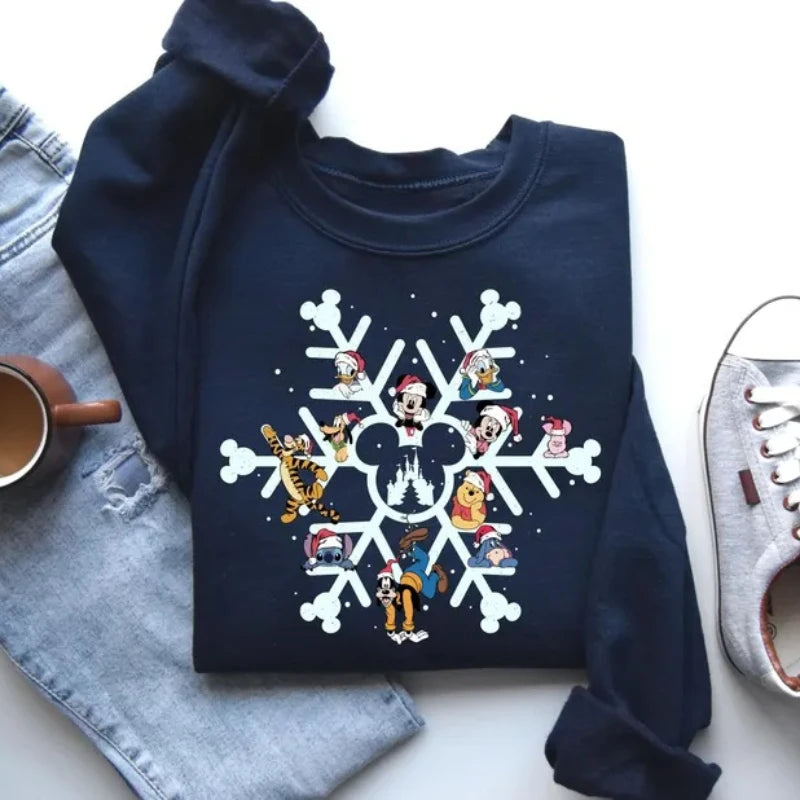 Disney Mickey Minnie Christmas Hoodie