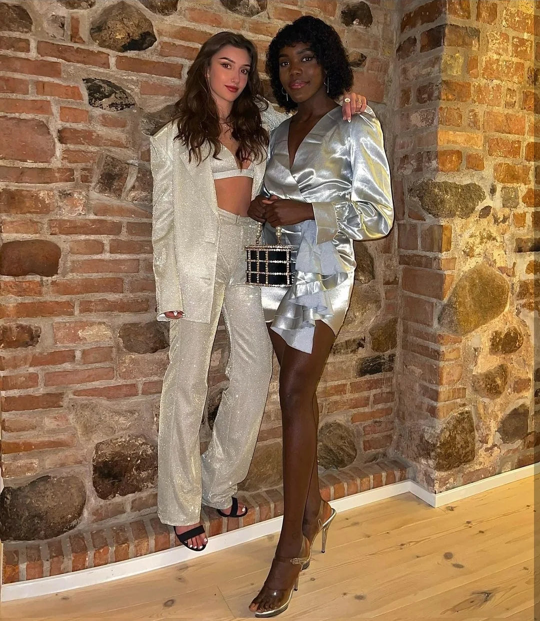 Oversized Sparkly Blazer