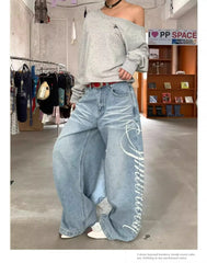 Vintage Baggy Blue Jeans