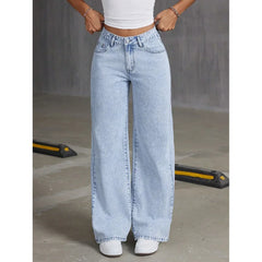 High Waist Wide Leg Jeans