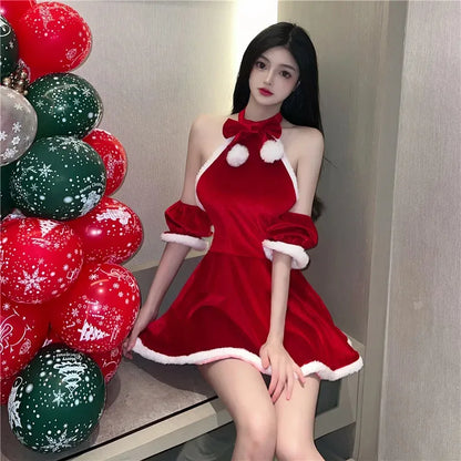 Sexy Christmas Lingerie Dress
