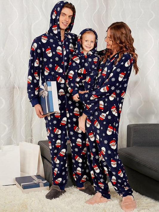 Santa Hooded Family Onesies
