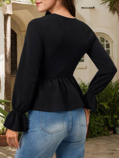 Sexy Lace-up Hollow Cardigan