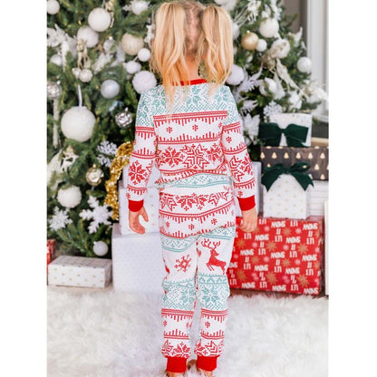 Christmas Deer Family Pajama Set