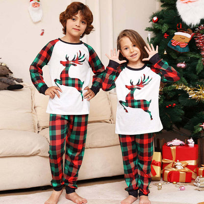 Christmas Plaid Matching Family Pajamas
