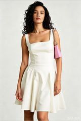 Sexy Backless Bow Tie Party Dress