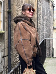 Hooded Bomber Jacket