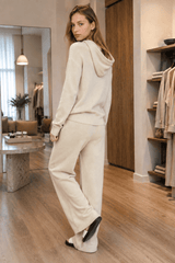 Thickened Wool High Waist Knit Pants
