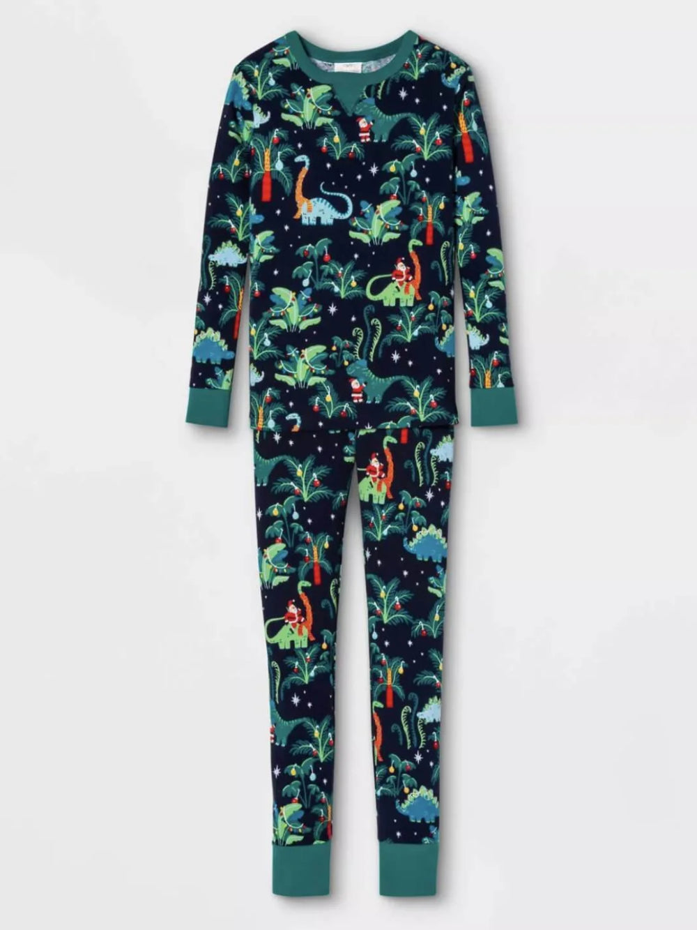 Christmas Dinosaur Family Pajama Set