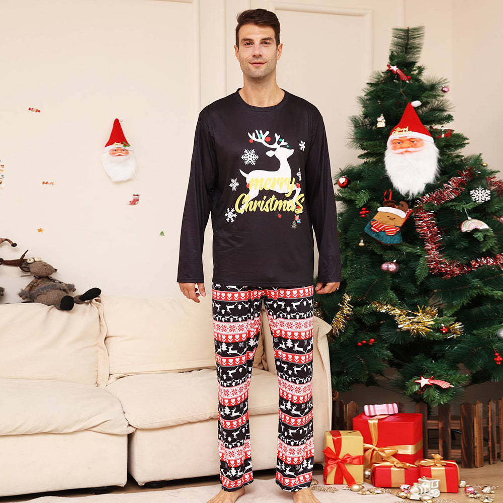 Christmas Deer Matching Family Pajamas