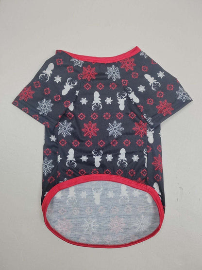 Red ChristRed Christmas Family Pajama Set(with Pet's dog clothes)