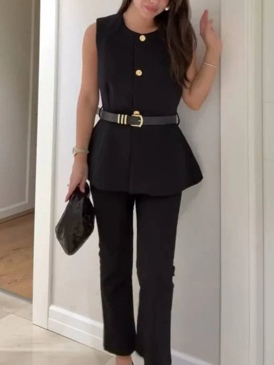 Minimalist Tailored Vest