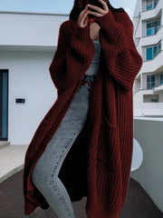 V-Neck Loose Knit Cardigan